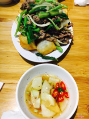 Có hôm rất vừa miệng nhưng có hôm rất nhạt.tuỳ hứng vào đầu bếp hay sao ý ạ