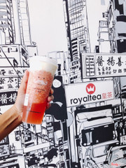 Đồ uống ở đây ngon lắm, lần đầu tiên mua được royaltea ở quê