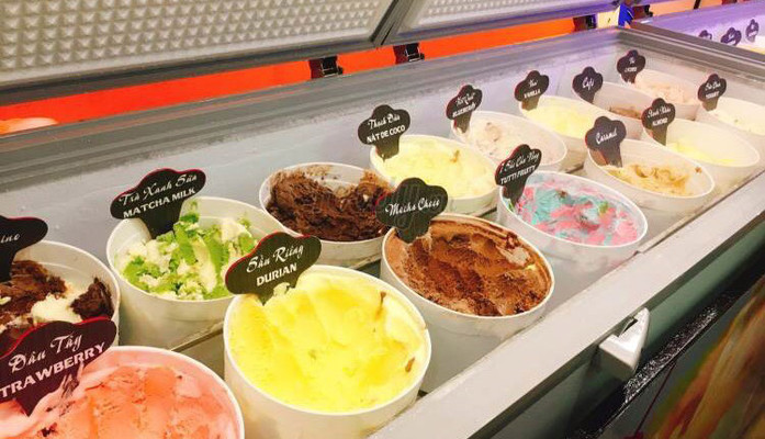 Dino Icecream - Kem Nhập Khẩu Tự Chọn 33 Vị - Văn Cao