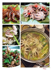Bạch tuộc đủ món