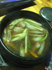 Canh bắp bò gogi