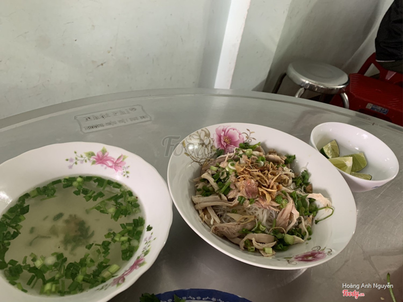 Phở khô gà