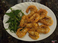 tôm rang muối