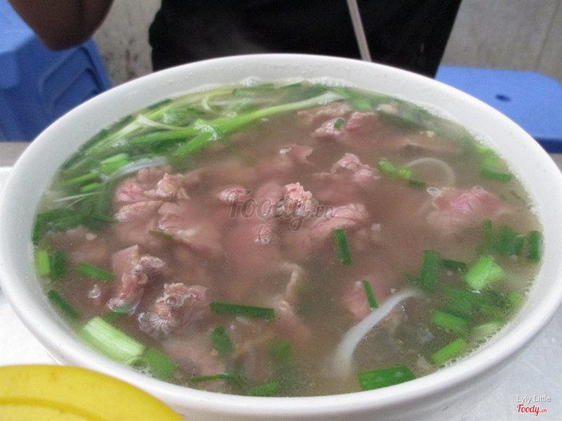 Phở bò tái