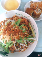 Bún cá trộn