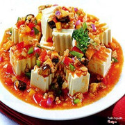 Đậu hủ non xốt thịt bằm