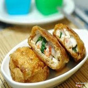 Đậu hủ dồn thịt xốc mắm nhỉ