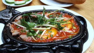 Mì ốp la bò trứng