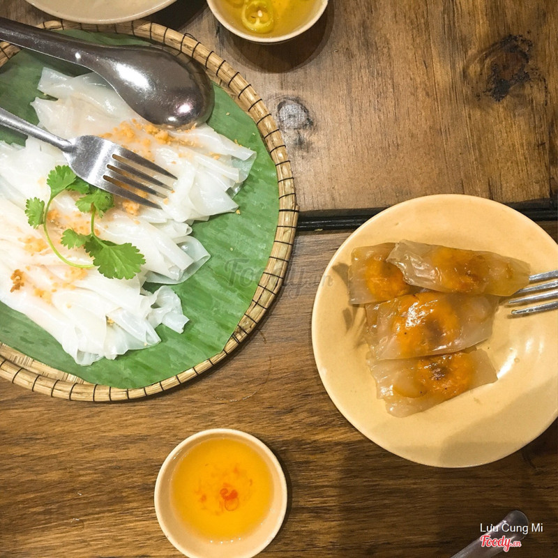 Bánh ướt tôm cháy