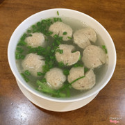 Canh bò viên