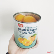 🍑Yellow Peaches của Dongwon Hàn Quốc. Dễ tìm thấy trong các siêu thị Hàn. Vị ngon, thơm lừng, tuy nhiên mềm hơn và không giòn như của Kronos