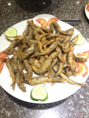 cá kèo chiên