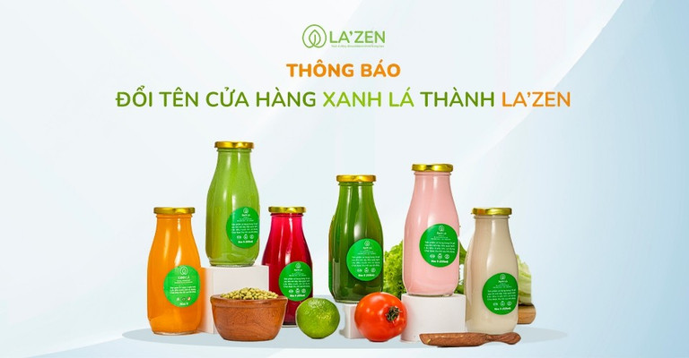 La'zen Xanh Lá - Sữa Hạt & Nước Ép Lạnh - Nguyễn Văn Tuyết