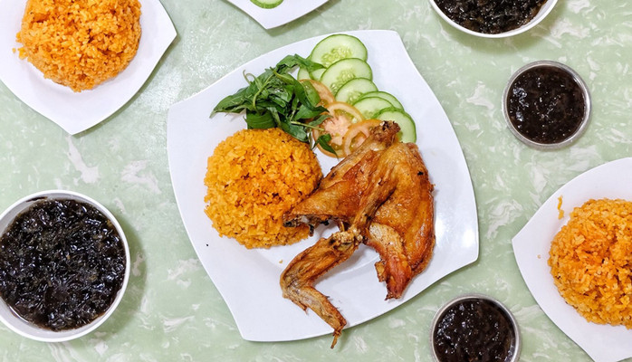 Cơm Gà Xối Mỡ, Nui Xào Bò & Mì Xào Bò