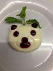 Panna cotta phiên bản gấu panda