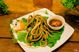 Sủng sỉnh chiên giòn