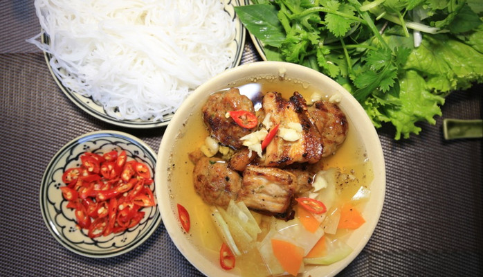 Bún Chả Út Nướng - Bún Chả, Bún Nem  - Cầu Vồng