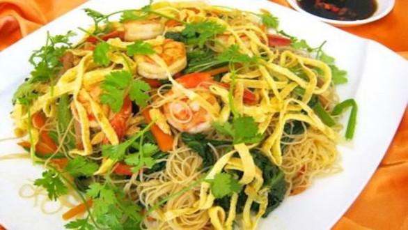 Ăn Sáng NiNa Food - Bún Xào Singapore - Trần Hưng Đạo