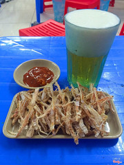 Bia hơi HN vs Mực nướng
