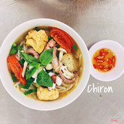 Canh bún bạch tuộc 30k/tô