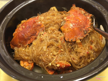Miến xào cua