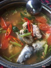 Cá nấu canh ngót