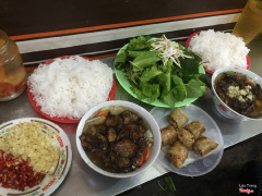 bún chả nem rán