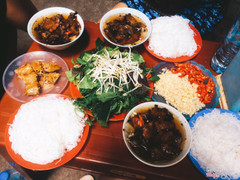 bún chả Hàng Quạt