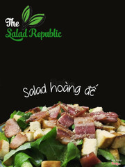 Salad hoàng đế ăn kèm sốt Caesar