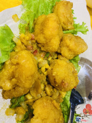 Tôm kim sa sốt chanh