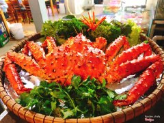 Kingcrab hấp nguyên con