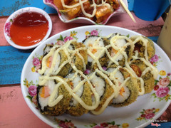 Kimbap chiên