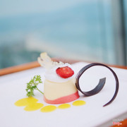 baileys and straw berry muose cake