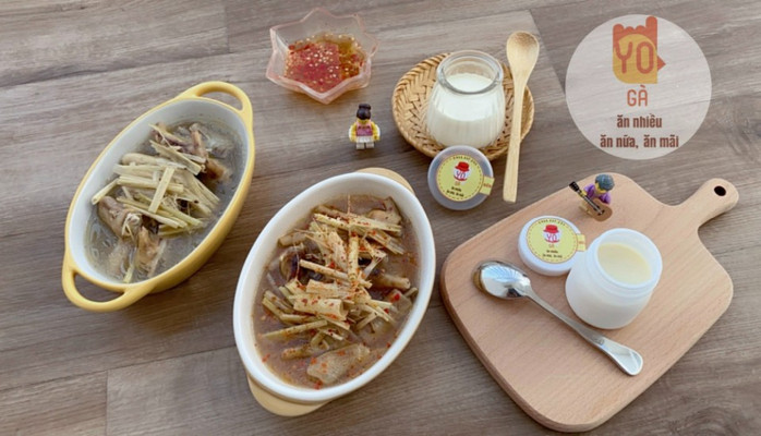 Yo Gà - Sữa Chua, Chân Gà Hầm & Panna Cotta - Bùi Văn Ba 