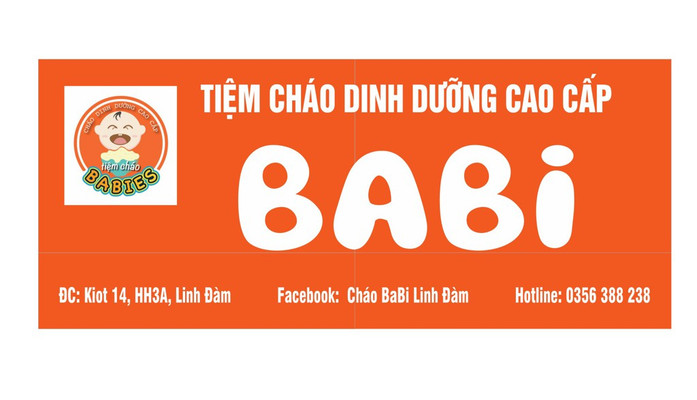 Cháo Dinh Dưỡng Cao Cấp BaBi - Linh Đàm