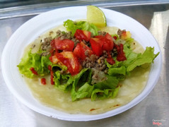 Taco bò bằm 20k