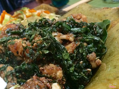 Ếch xào lá lốt