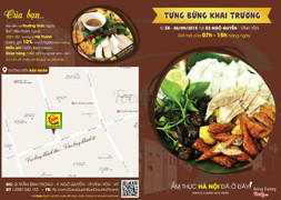 Tung bung khai truong