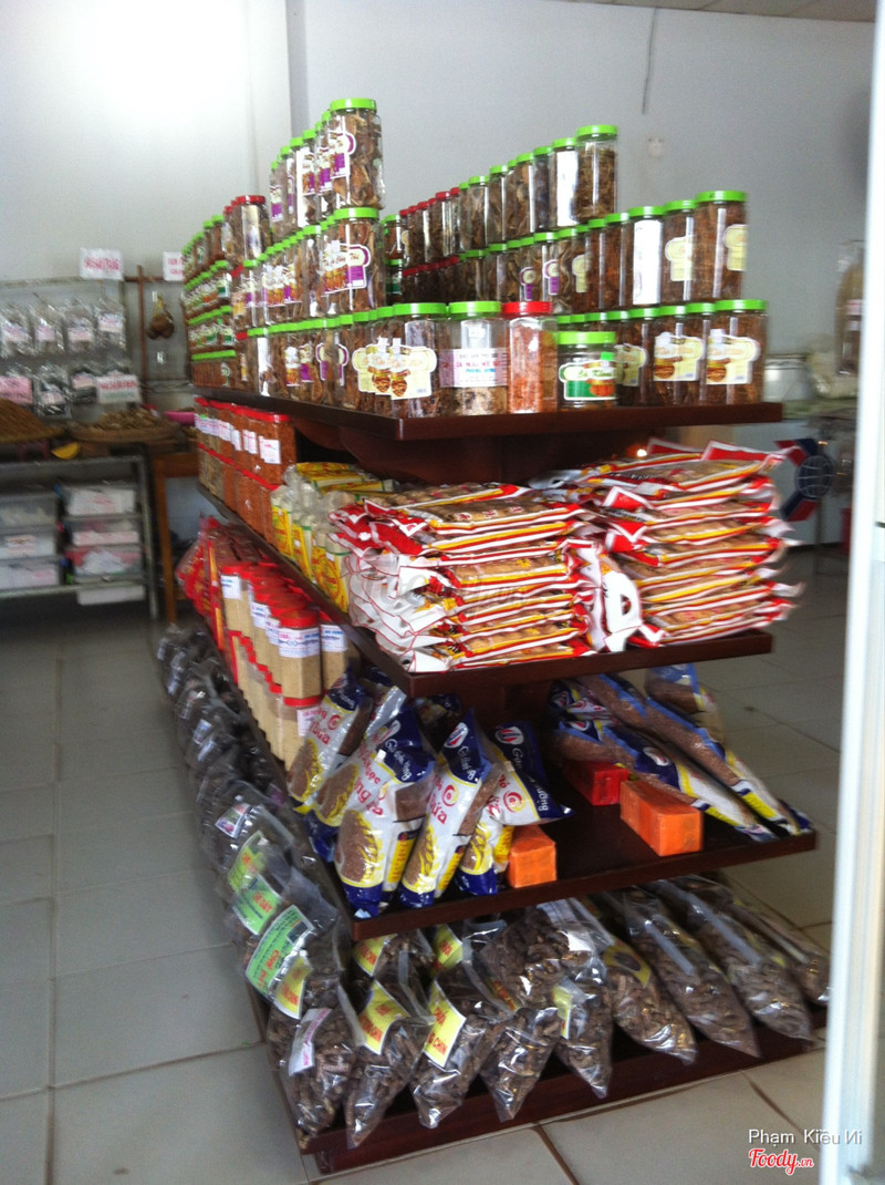 Quầy bán đặc sản khô
