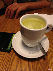 green tea latte