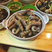 Ốc ráo luộc mắm