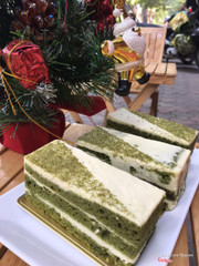 Bánh matcha creamcheese