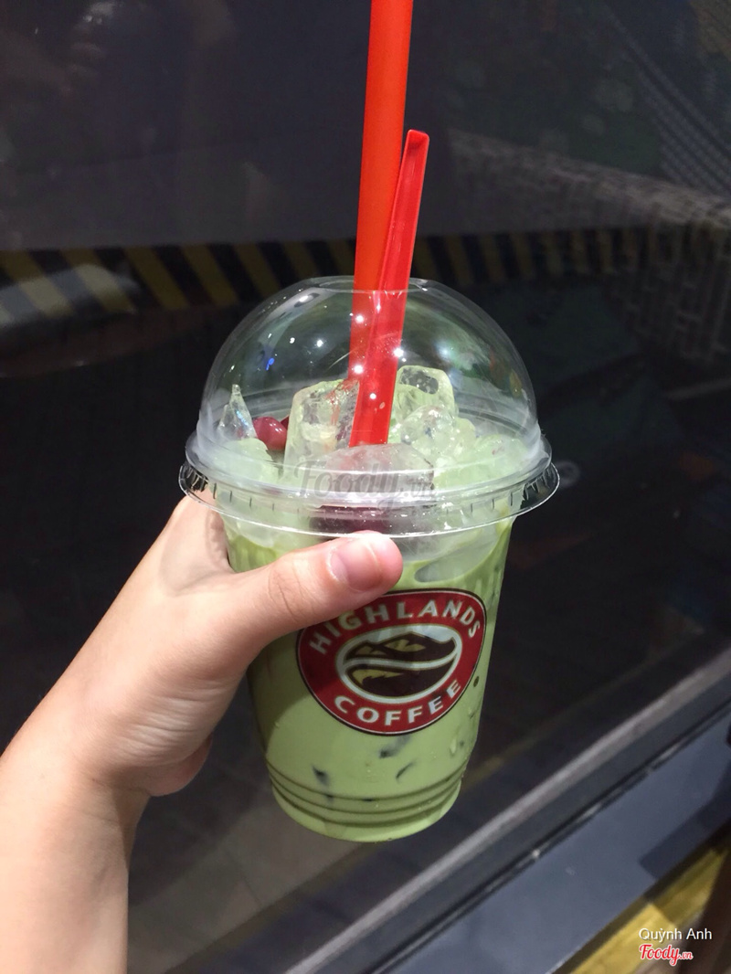 Matcha latte đậu đỏ