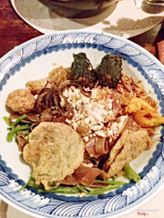 Bánh đa cua trộn