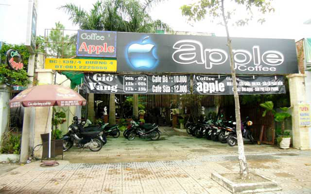 Apple Cafe - Cafe Sân Vườn Sáng Tạo