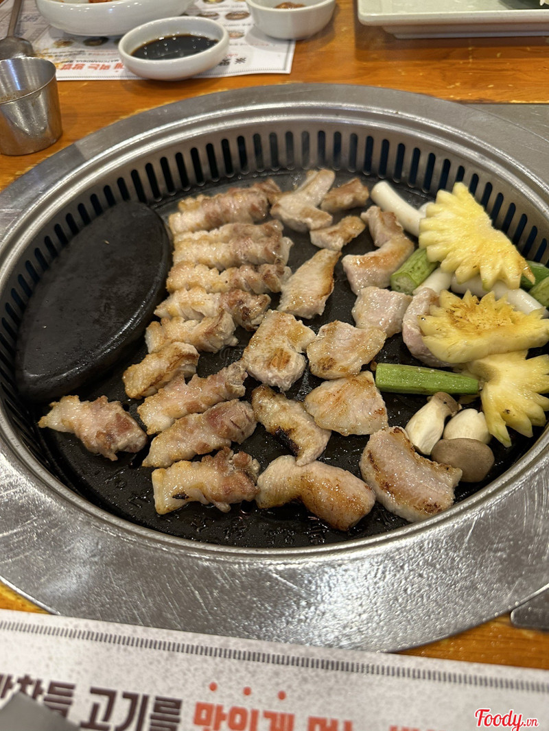 Thịt ba chỉ + thịt nọng