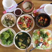 Mâm cơm 2 người ăn