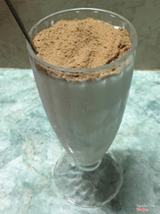 sinh tố dừa cacao