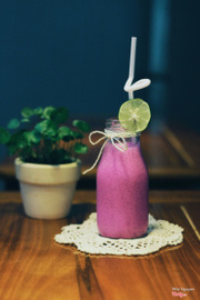 Smoothies việt quất