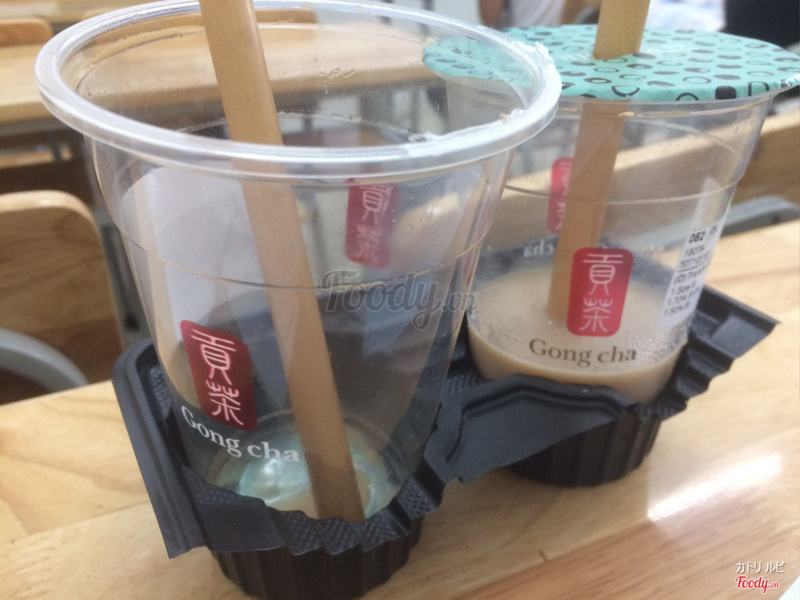 Lần đầu mik mua trà sữa ở Gong cha lun. Quán lm ngon, trà ngọt vừa không gắt, trân châu dai ngon. Ns chung là nên mua 😇😇😇